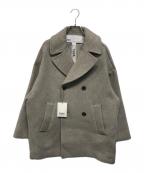 ticcaティッカ）の古着「Pコート」｜グレー