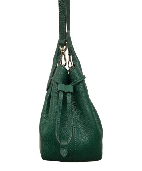 Kate Spade（ケイトスペード）Kate Spade (ケイトスペード) 2WAYバッグ グリーンの古着・服飾アイテム