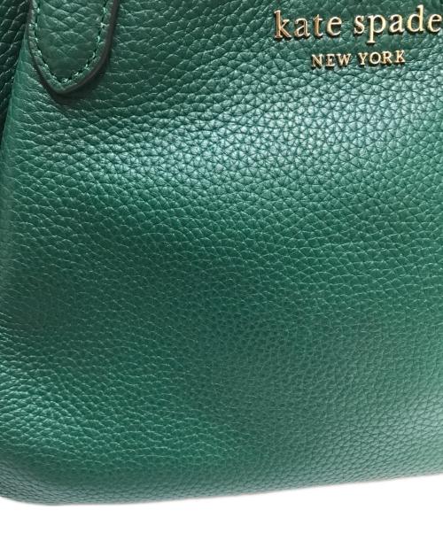 Kate Spade（ケイトスペード）Kate Spade (ケイトスペード) 2WAYバッグ グリーンの古着・服飾アイテム