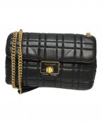 Kate Spadeケイトスペード）の古着「チェーンショルダーバッグ」｜ブラック