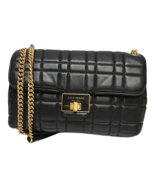 Kate Spade（ケイトスペード）Kate Spade (ケイトスペード) チェーンショルダーバッグ ブラックの古着・服飾アイテム