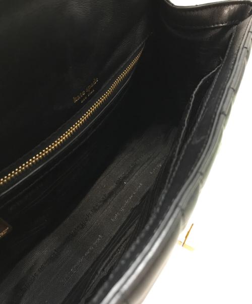 Kate Spade（ケイトスペード）Kate Spade (ケイトスペード) チェーンショルダーバッグ ブラックの古着・服飾アイテム