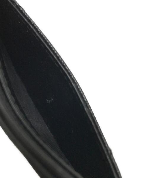 Saint Laurent Paris（サンローランパリ）Saint Laurent Paris (サンローランパリ) Vステッチカサンドラロゴカードケース ブラックの古着・服飾アイテム