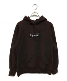 SUPREME（シュプリーム）の古着「21AW Box Logo Hooded Sweatshirt（ボックスロゴ フーデッド スウェットシャツ）」｜ブラウン