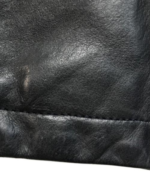 ripvanwinkle（リップヴァンウィンクル）ripvanwinkle (リップヴァンウィンクル) ライダースジャケット ネイビー サイズ:SIZE 5の古着・服飾アイテム