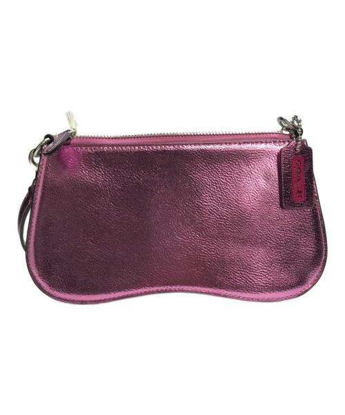 Coachtopia（コーチトピア）Coachtopia (コーチトピア) スモール ウェイビー ショルダー バッグ ピンクの古着・服飾アイテム