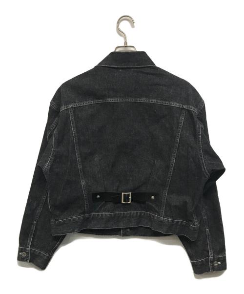 SimplyComplicated（シンプリーコンプリケイティド）SimplyComplicated (シンプリーコンプリケイティド) BOYFRIEND DENIM JACKET(デニムジャケット) ブラック サイズ:SIZE 1の古着・服飾アイテム