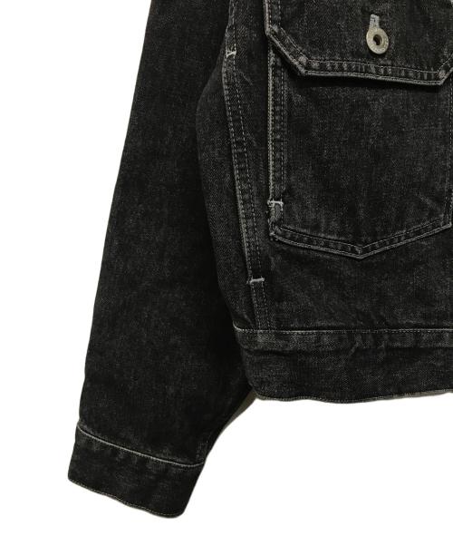 SimplyComplicated（シンプリーコンプリケイティド）SimplyComplicated (シンプリーコンプリケイティド) BOYFRIEND DENIM JACKET(デニムジャケット) ブラック サイズ:SIZE 1の古着・服飾アイテム