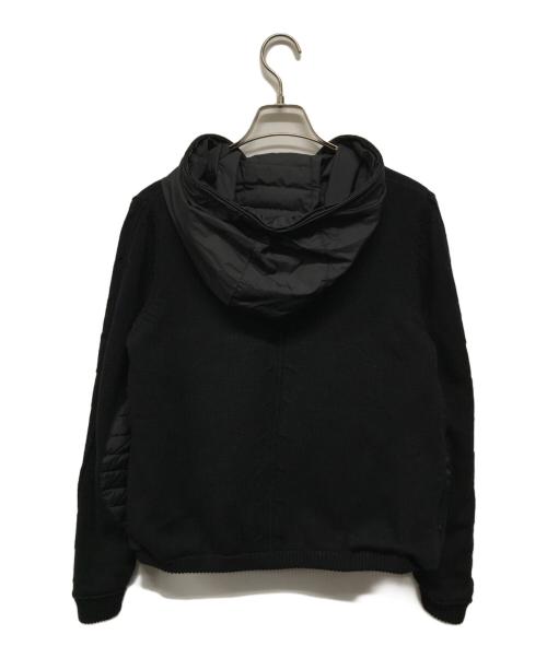 DUVETICA（デュベティカ）DUVETICA (デュベティカ) BRUINEN-ERRE　ニットリバーシブルジャケット ブラック サイズ:SIZE 44の古着・服飾アイテム