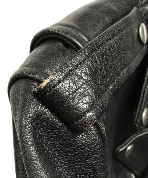 CUIRS LONDON（キュイーロンドン）CUIRS LONDON (キュイーロンドン) ダブルライダースジャケット ブラック サイズ:不明(下記参照)の古着・服飾アイテム