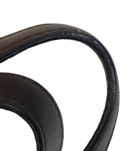 BOTTEGA VENETA（ボッテガベネタ）BOTTEGA VENETA (ボッテガベネタ) イントレチャートトートバッグ ブラウンの古着・服飾アイテム