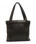 BOTTEGA VENETA (ボッテガベネタ) イントレチャートトートバッグ ブラウン：25000円