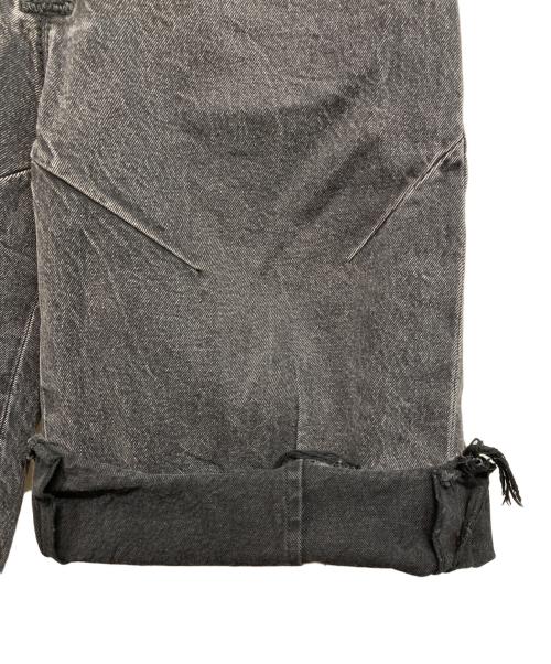 FILTH（フィルス）Filth (フィルス) FRONT ZIP BAGGY DENIM SHORTS ブラック サイズ:SIZE 1の古着・服飾アイテム