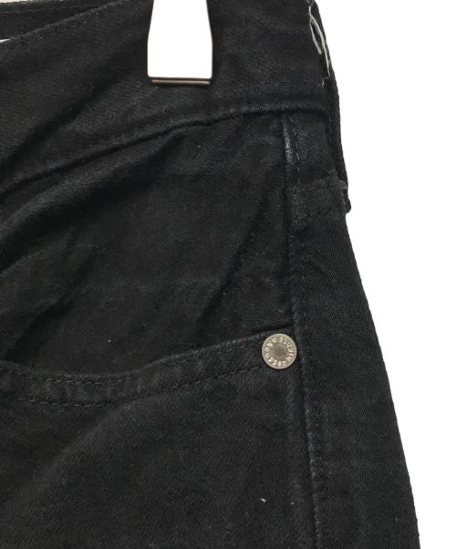 upper hights（アッパーハイツ）upper hights (アッパーハイツ) THE AMALIE JET BLACK デニムパンツ ブラック サイズ:SIZE 23の古着・服飾アイテム