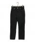upper hights（アッパーハイツ）の古着「THE AMALIE JET BLACK デニムパンツ」｜ブラック