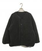 CLANEクラネ）の古着「REVERSIBLE MILITARY BOA JACKET（リバーシブル ミリタリー ボア ジャケット）」｜ブラウン