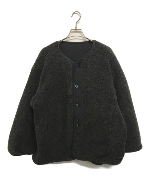 CLANE（クラネ）CLANE (クラネ) REVERSIBLE MILITARY BOA JACKET（リバーシブル ミリタリー ボア ジャケット） ブラウン サイズ:FREEの古着・服飾アイテム