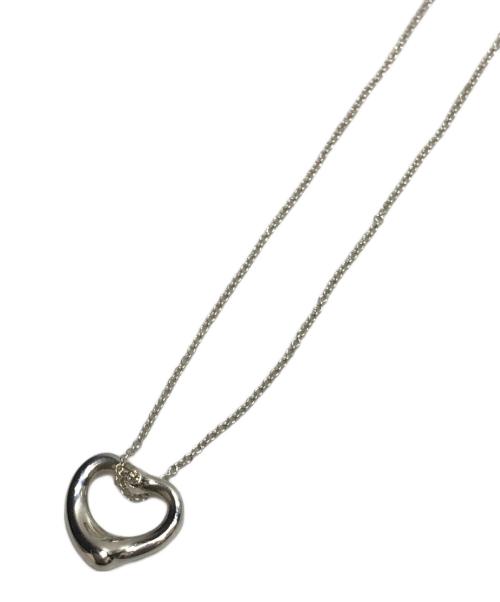 TIFFANY & Co.（ティファニー アンド コー）Tiffany & Co. (ティファニー) エルサ・ペレッティ ダイヤ付オープンハートペンダントの古着・服飾アイテム