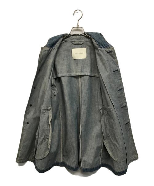 MACKINTOSH（マッキントッシュ）MACKINTOSH (マッキントッシュ) デニムステンカラーコート ブルー サイズ:38の古着・服飾アイテム