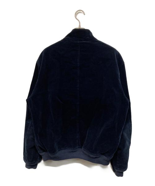 POLO RALPH LAUREN（ポロ・ラルフローレン）POLO RALPH LAUREN (ポロ・ラルフローレン) 裏ブラックウォッチコーデュロイスウィングトップ ネイビー サイズ:Lの古着・服飾アイテム