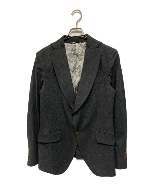Vivienne Westwood man（ヴィヴィアン ウェストウッド マン）Vivienne Westwood man (ヴィヴィアン ウェストウッド マン) DLジャケット グレー サイズ:SIZE 46の古着・服飾アイテム