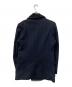 Vivienne Westwood man (ヴィヴィアン ウェストウッド マン) ヘリンボーンショールカラーコート ネイビー サイズ:SIZE 46：18000円