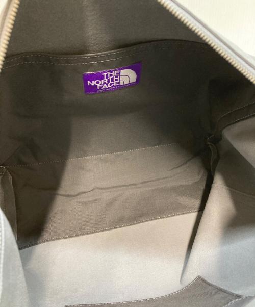 THE NORTHFACE PURPLELABEL（ザ・ノースフェイス パープルレーベル）THE NORTHFACE PURPLELABEL (ザ・ノースフェイス パープルレーベル) Synthetic Leather Shoulder Bag（シンセティックレザー ショルダーバッグ） グレーの古着・服飾アイテム