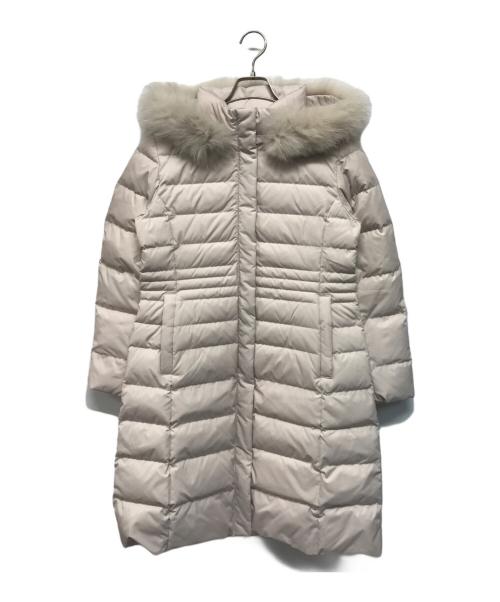 UNTITLED（アンタイトル）UNTITLED (アンタイトル) ミディダウンコート ピンク サイズ:S 未使用品の古着・服飾アイテム