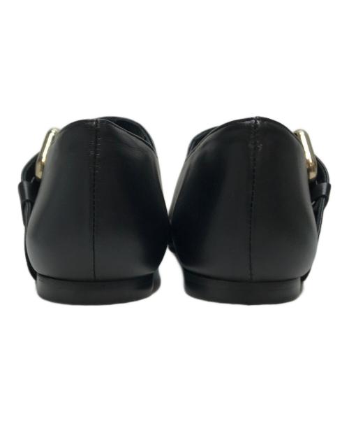 PELLICO SUNNY（ペリーコサニー）PELLICO SUNNY (ペリーコサニー) flat ballet パンプス ブラック サイズ:37の古着・服飾アイテム