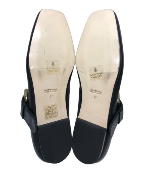 PELLICO SUNNY（ペリーコサニー）PELLICO SUNNY (ペリーコサニー) flat ballet パンプス ブラック サイズ:37の古着・服飾アイテム