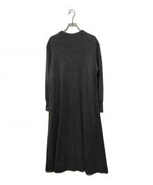 23区（ニジュウサンク）の古着「ウールミルドジャージー ワンピース」｜グレー
