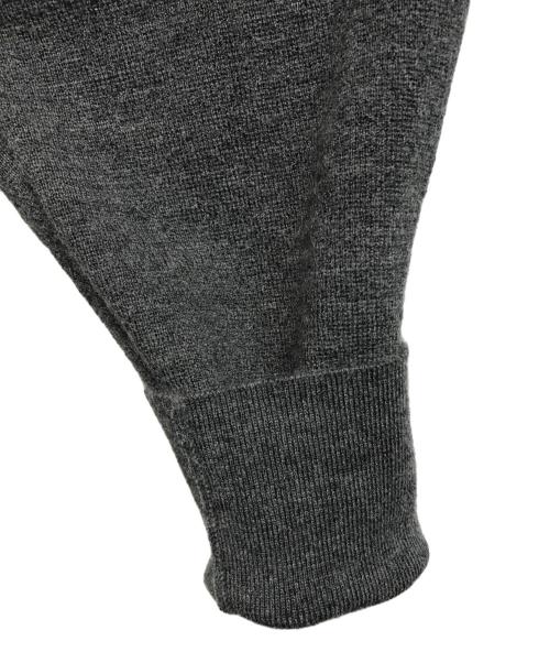 23区（ニジュウサンク）23区 (ニジュウサンク) ウールミルドジャージー ワンピース グレー サイズ:SIZE 38の古着・服飾アイテム