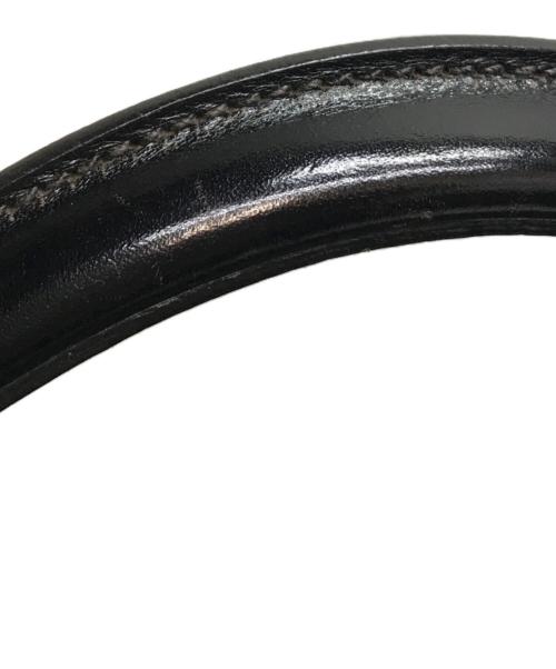 MIU MIU（ミュウミュウ）MIU MIU (ミュウミュウ) エンボスロゴ スエードワンショルダーバッグ ブラウンの古着・服飾アイテム