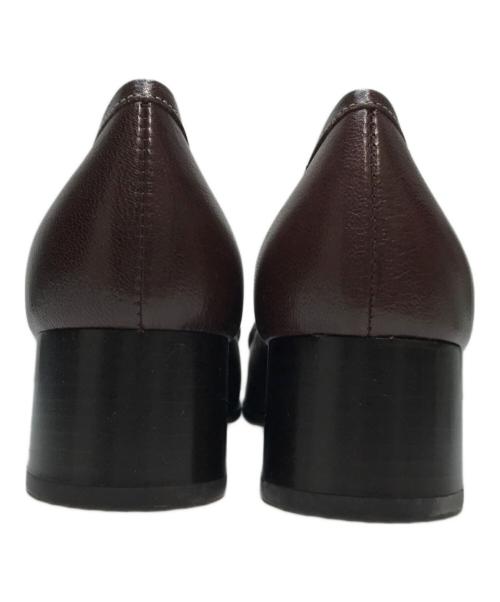 MIU MIU（ミュウミュウ）MIU MIU (ミュウミュウ) コインローファー ブラウン サイズ: 23.5cmの古着・服飾アイテム