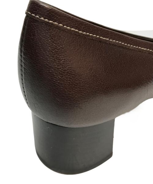 MIU MIU（ミュウミュウ）MIU MIU (ミュウミュウ) コインローファー ブラウン サイズ: 23.5cmの古着・服飾アイテム