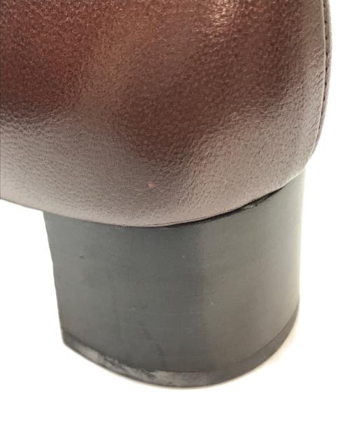 MIU MIU（ミュウミュウ）MIU MIU (ミュウミュウ) コインローファー ブラウン サイズ: 23.5cmの古着・服飾アイテム