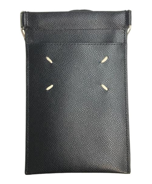 Maison Margiela（メゾンマルジェラ）Maison Margiela (メゾンマルジェラ) スマートフォンポーチ ブラックの古着・服飾アイテム