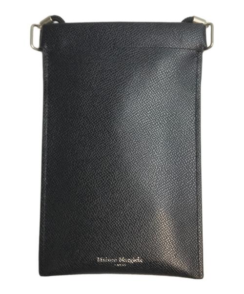 Maison Margiela（メゾンマルジェラ）Maison Margiela (メゾンマルジェラ) スマートフォンポーチ ブラックの古着・服飾アイテム