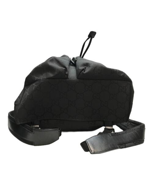 GUCCI（グッチ）GUCCI (グッチ) GGナイロンバックパック ブラックの古着・服飾アイテム
