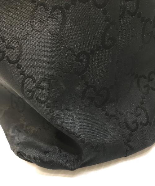 GUCCI（グッチ）GUCCI (グッチ) GGナイロンバックパック ブラックの古着・服飾アイテム