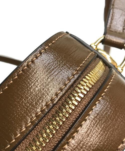 GUCCI（グッチ）GUCCI (グッチ) ホースビット 1955 ミニショルダーバッグ ベージュの古着・服飾アイテム