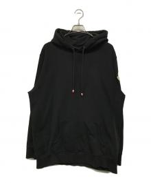 MONCLER GENIUS×AWAKE（モンクレール ジーニアス×アウェイク）の古着「バックプリントプルオーバーパーカー」｜ブラック