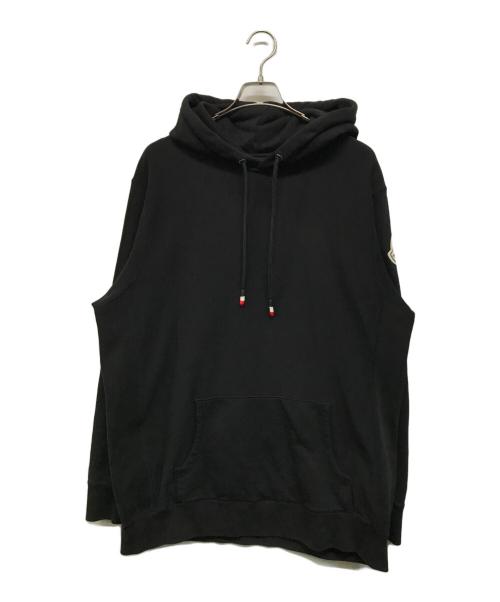 MONCLER GENIUS（モンクレール ジーニアス）MONCLER GENIUS (モンクレール ジーニアス) AWAKE (アウェイク) バックプリントプルオーバーパーカー ブラック サイズ:XLの古着・服飾アイテム