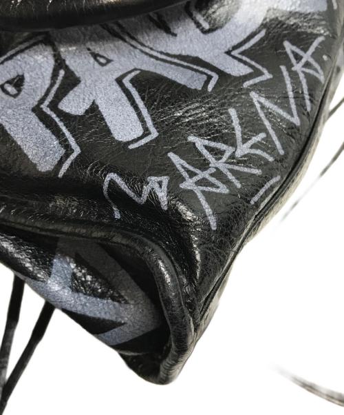 BALENCIAGA（バレンシアガ）BALENCIAGA (バレンシアガ) クラシックミニシティグラフィックペイント 2WAYバッグ ブラックの古着・服飾アイテム