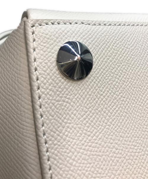 Maison Margiela（メゾンマルジェラ）Maison Margiela (メゾンマルジェラ) スナッチドトートバッグ アイボリーの古着・服飾アイテム