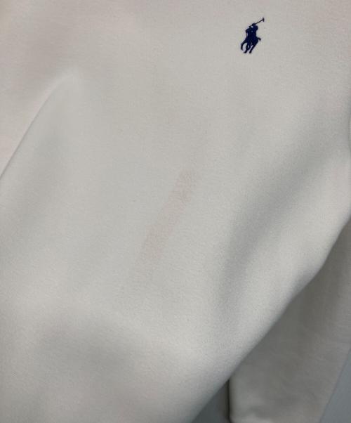 POLO RALPH LAUREN（ポロ・ラルフローレン）POLO RALPH LAUREN (ポロ・ラルフローレン) 裏起毛スウェット ホワイト サイズ:XSの古着・服飾アイテム