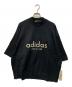 adidas（アディダス）の古着「Heavy Jersey 3/4 Mock Tee」｜ブラック