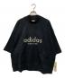 adidas（アディダス）の古着「Heavy Jersey 3/4 Mock Tee」｜ブラック