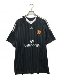 adidas×BALENCIAGA（アディダス×バレンシアガ）の古着「コラボゲームシャツ」｜ブラック