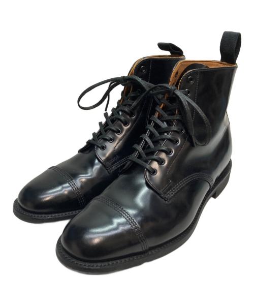 SANDERS（サンダース）SANDERS (サンダース) Military Derby Boot（ミリタリーダービーブーツ） ブラック サイズ:7 1/2の古着・服飾アイテム